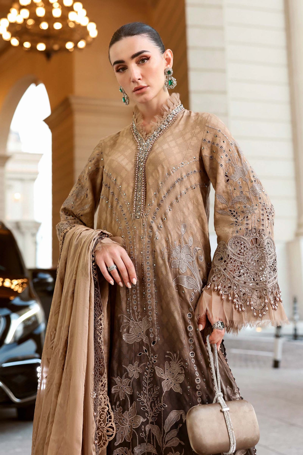 Maria B | Lawn 26 | D-2601-A - by Libayah - Registered Vendor of : Maria B - 100% Original Designer Dress