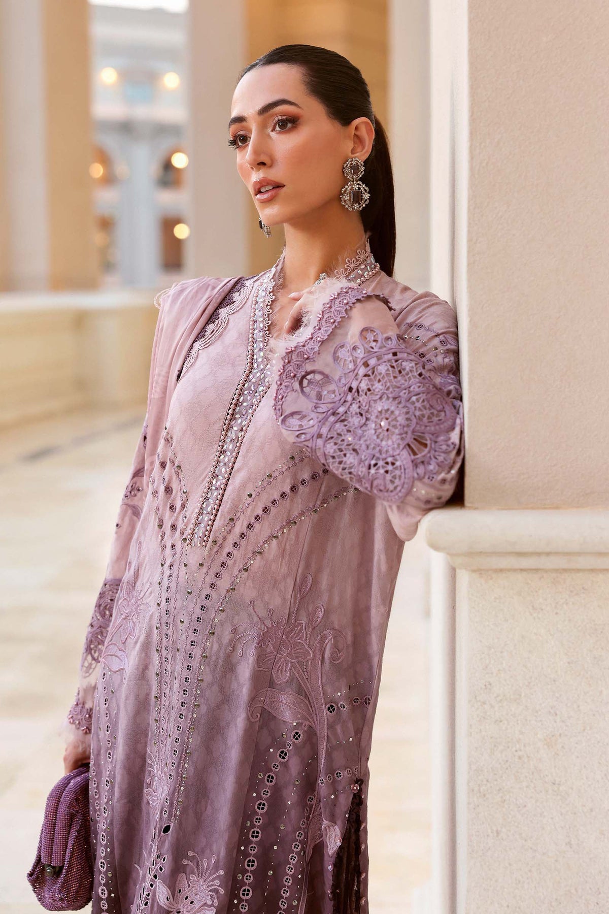 Maria B | Lawn 26 | D-2601-B - by Libayah - Registered Vendor of : Maria B - 100% Original Designer Dress