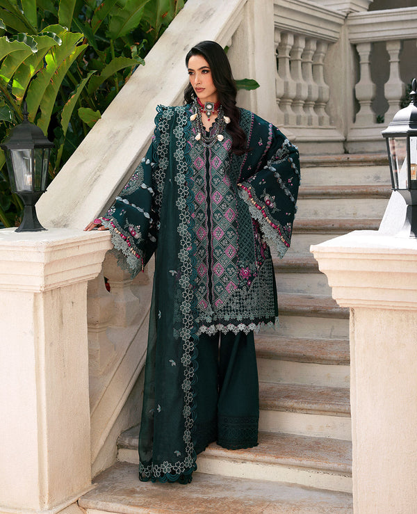 Republic Womenswear | Kalani Eid Luxury Lawn 25 | D1-B - Zehra by Republic Womenswear - Designer Dress - Type: Ladies Clothes - Available at Libayah - 100% Original