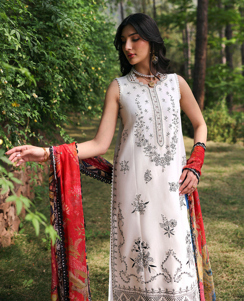 Republic Womenswear | Talia Luxury Lawn 25 | D1-B - Lunara by Republic Womenswear - Designer Dress - Type: Ladies Clothes - Available at Libayah - 100% Original