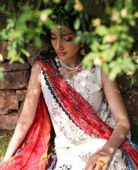 Republic Womenswear | Talia Luxury Lawn 25 | D1-B - Lunara by Republic Womenswear - Designer Dress - Type: Ladies Clothes - Available at Libayah - 100% Original