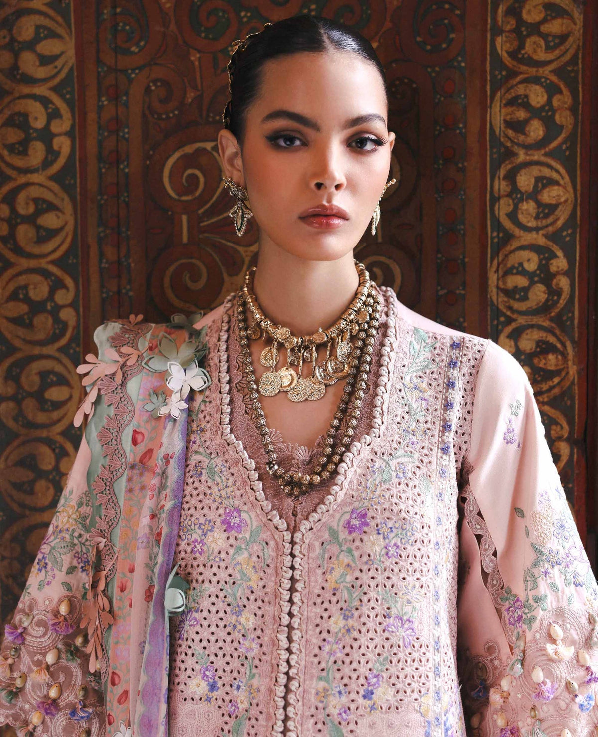 Republic Womenswear | Reine Luxury Lawn 26 | Dahlia by Republic Womenswear - Designer Dress  - Type : Ladies Clothes - Available at Libayah - 100% Original 