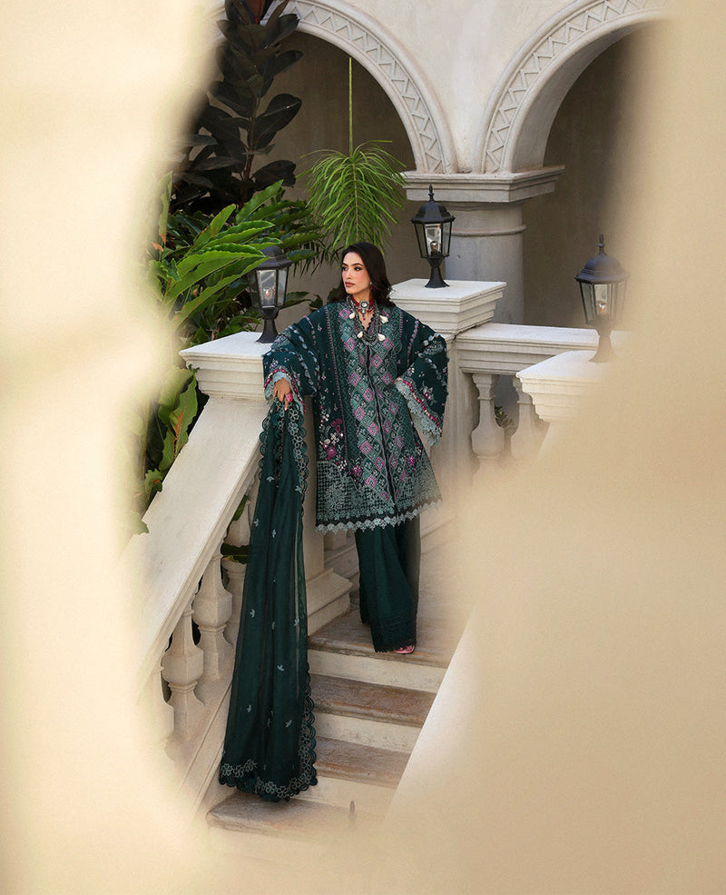 Republic Womenswear | Kalani Eid Luxury Lawn 25 | D1-B - Zehra by Republic Womenswear - Designer Dress - Type: Ladies Clothes - Available at Libayah - 100% Original