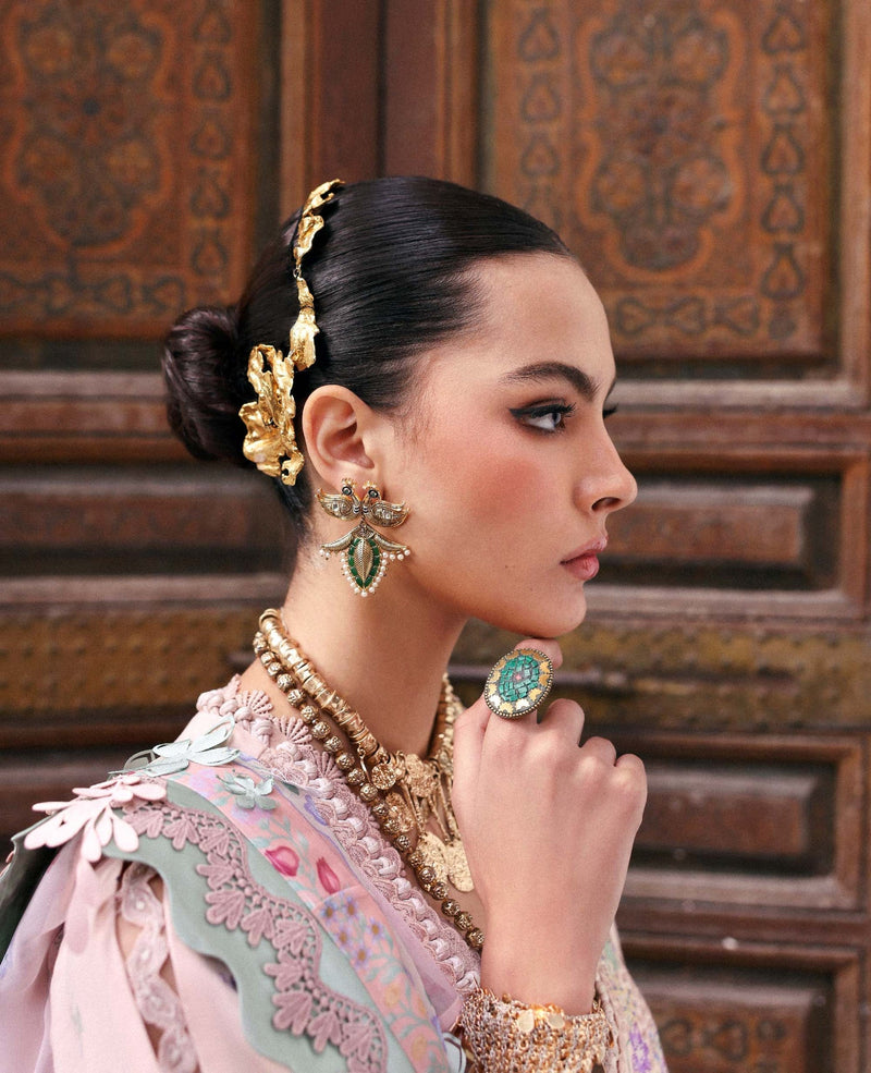 Republic Womenswear | Reine Luxury Lawn 26 | Dahlia by Republic Womenswear - Designer Dress  - Type : Ladies Clothes - Available at Libayah - 100% Original 