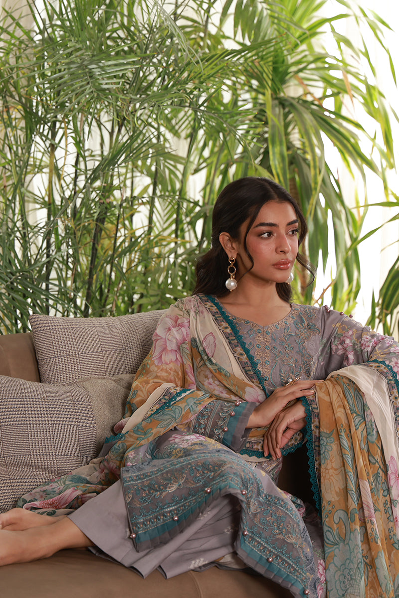 Gulaal | Delia Lawn 26 | Orra - Designer Dress - Type : Ladies Clothes - Available at Libayah - 100% Original