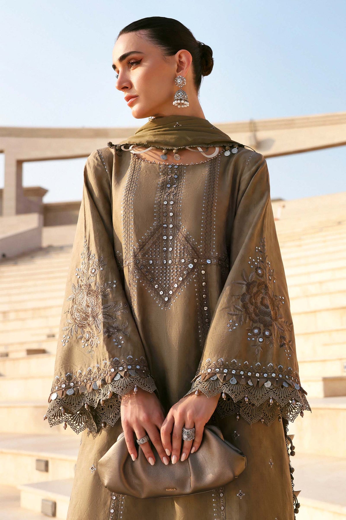 Maria B | Lawn 26 | D-2602-A - by Libayah - Registered Vendor of : Maria B - 100% Original Designer Dress