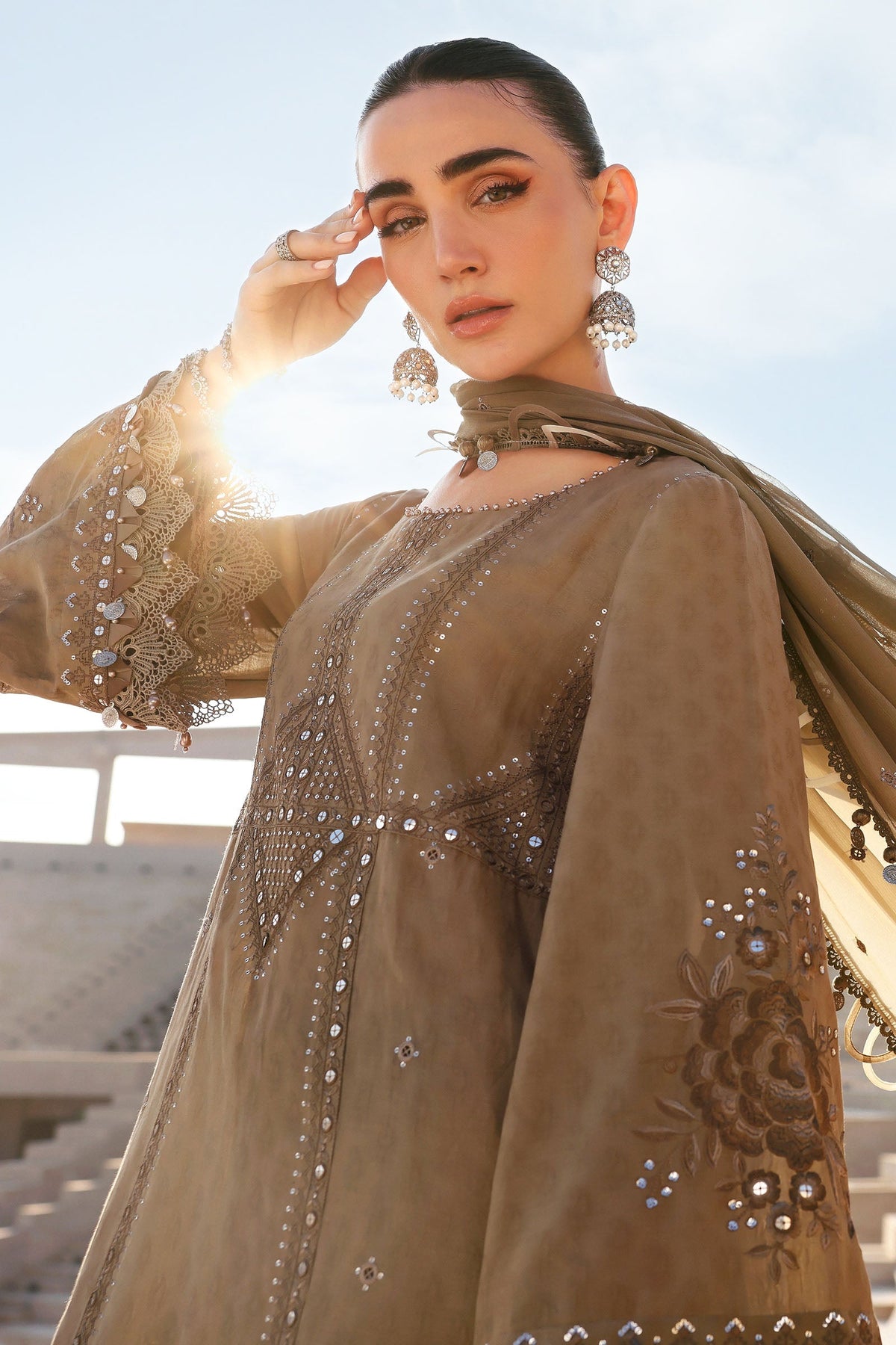 Maria B | Lawn 26 | D-2602-A - by Libayah - Registered Vendor of : Maria B - 100% Original Designer Dress