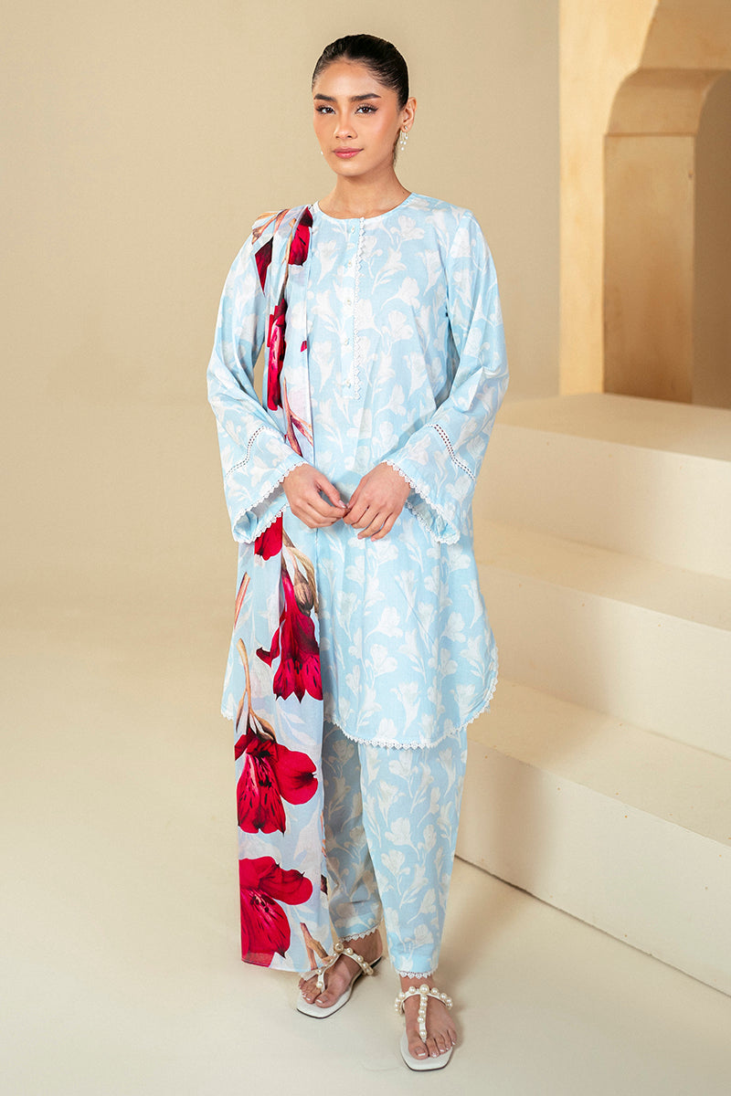 Cross Stitch | Daily Lawn 24 | TULIP GLAM-3 PIECE LAWN SUIT