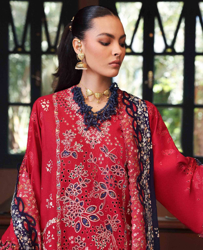 Republic Womenswear | Reine Luxury Lawn 26 | Belle Rosee by Republic Womenswear - Designer Dress  - Type : Ladies Clothes - Available at Libayah - 100% Original 