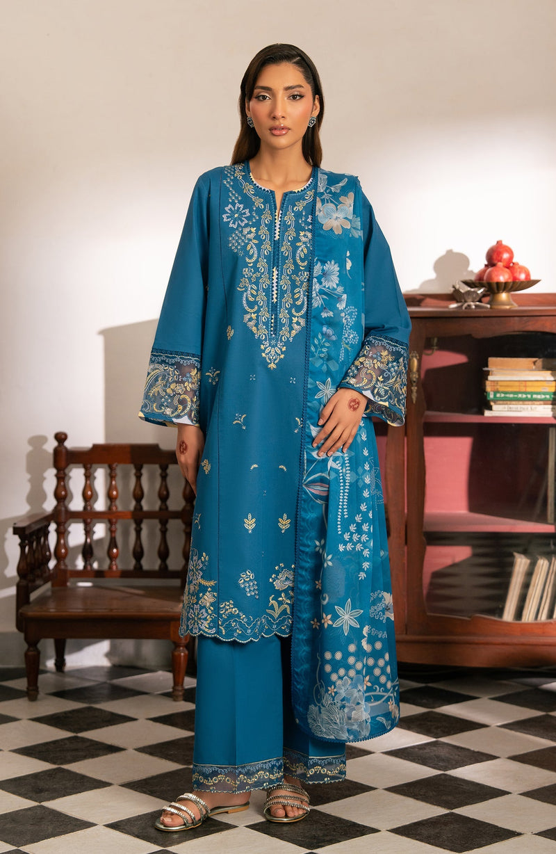 Seran | Luxury Lawn |Sahar by Seran - Designer Dress  - Type : Ladies Clothes - Available at Libayah - 100% Original 