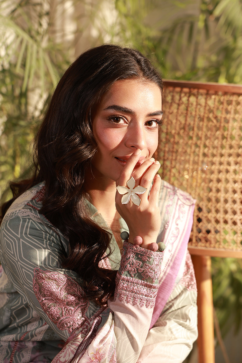Gulaal | Delia Lawn | Elys - Designer Dress - Type : Ladies Clothes - Available at Libayah - 100% Original