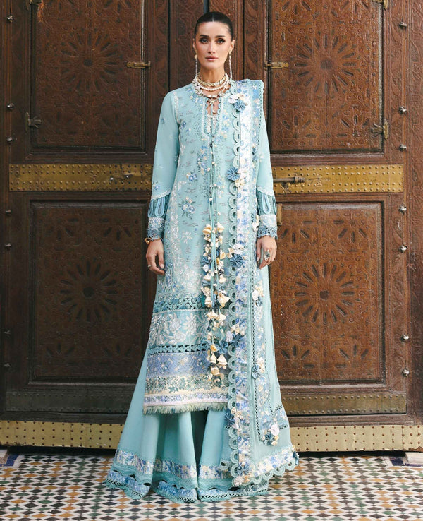 Republic Womenswear | Reine Luxury Lawn 26 | Lilas by Republic Womenswear - Designer Dress  - Type : Ladies Clothes - Available at Libayah - 100% Original 