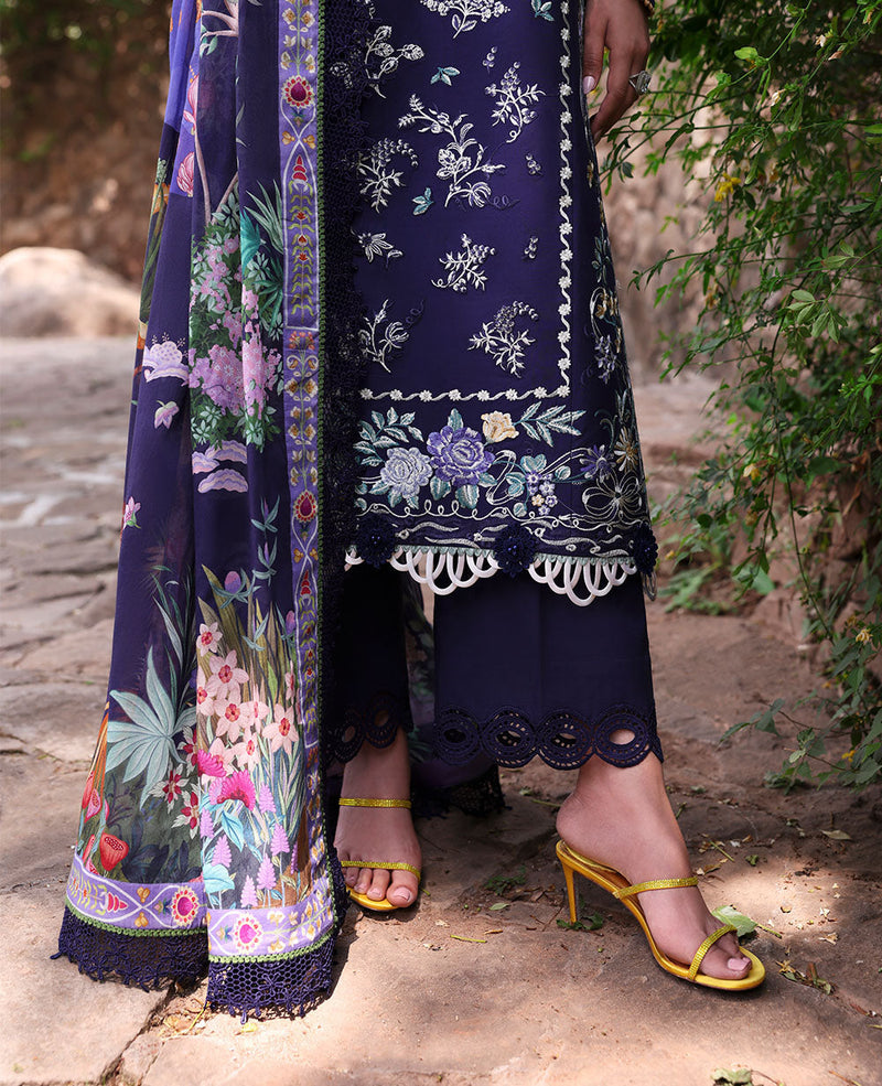 Republic Womenswear | Talia Luxury Lawn 25 | D3-B - Saia by Republic Womenswear - Designer Dress - Type: Ladies Clothes - Available at Libayah - 100% Original