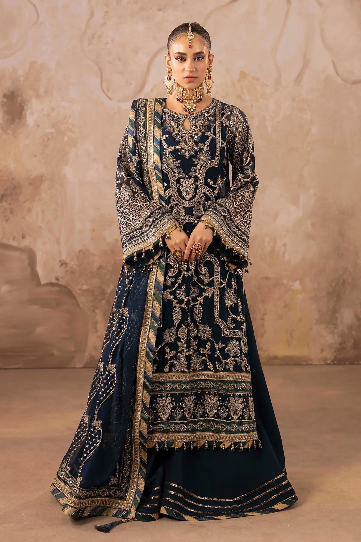 Adans Libas | Barroco Formals 25 | Barroco 1552 by Adans Libas - Designer Dress - Type : Ladies Clothes - Available at Libayah - 100% Original 