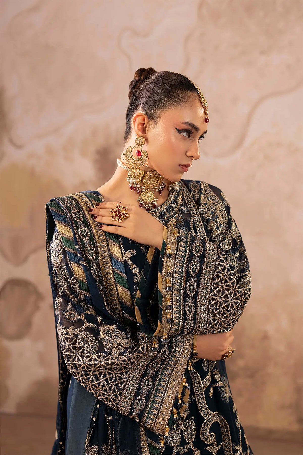 Adans Libas | Barroco Formals 25 | Barroco 1552 by Adans Libas - Designer Dress - Type : Ladies Clothes - Available at Libayah - 100% Original 