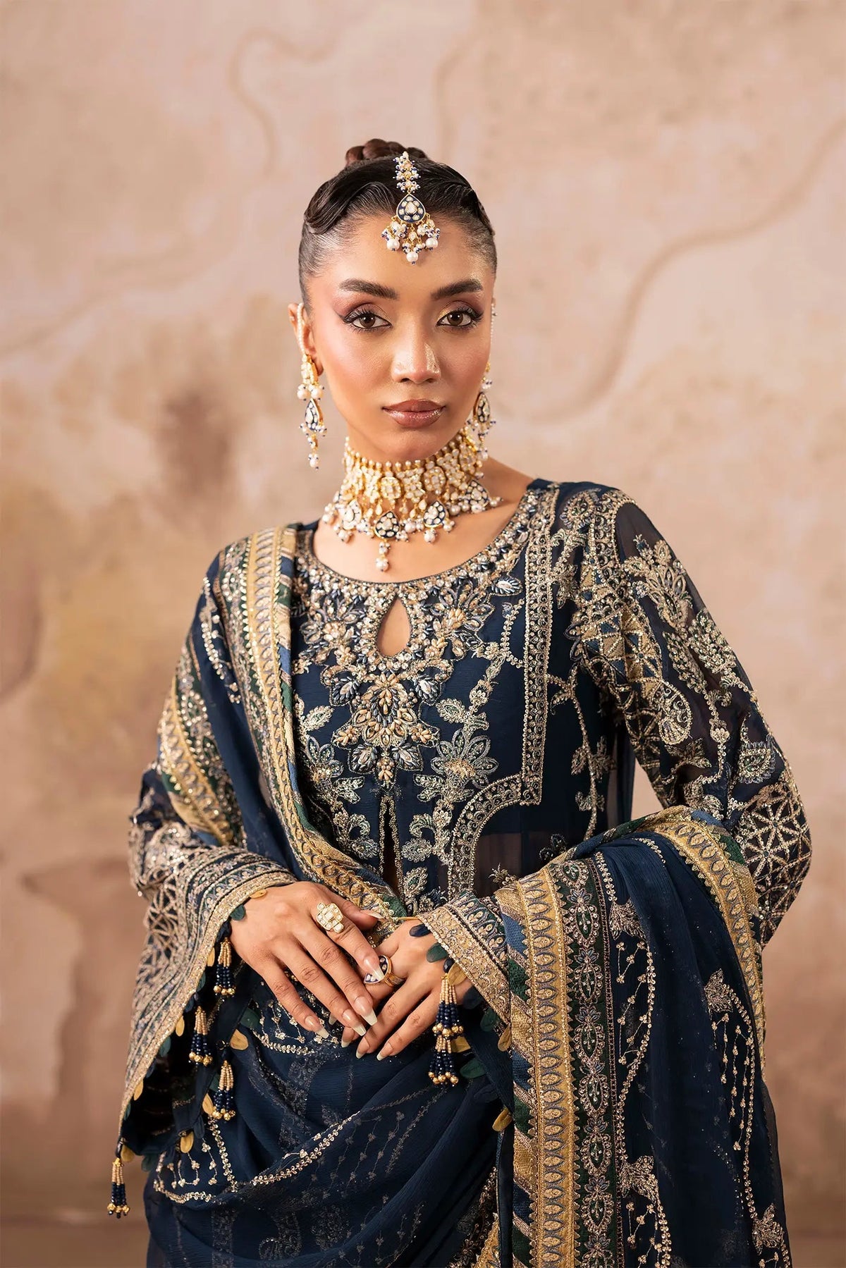 Adans Libas | Barroco Formals 25 | Barroco 1552 by Adans Libas - Designer Dress - Type : Ladies Clothes - Available at Libayah - 100% Original 