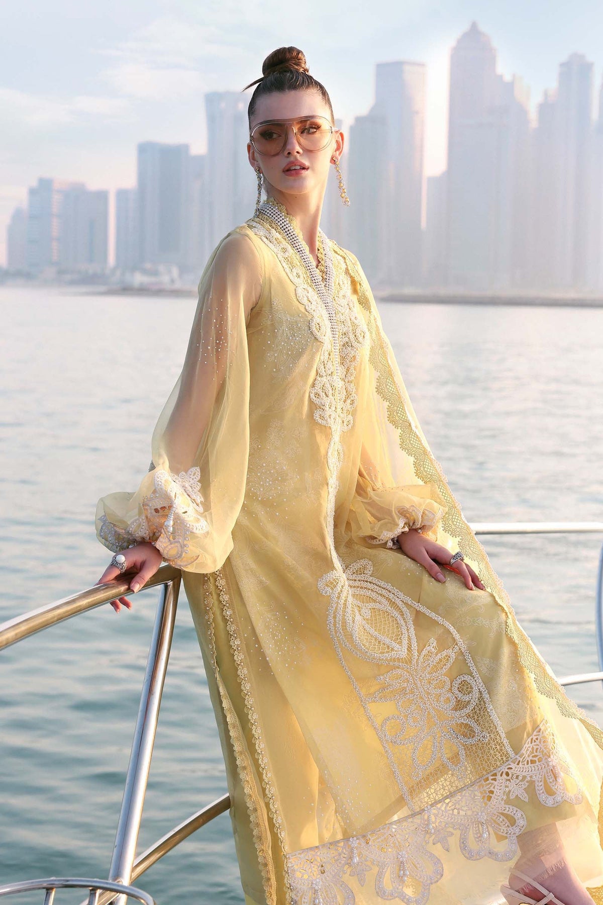 Maria B | Lawn 26 | D-2604-A - by Libayah - Registered Vendor of : Maria B - 100% Original Designer Dress