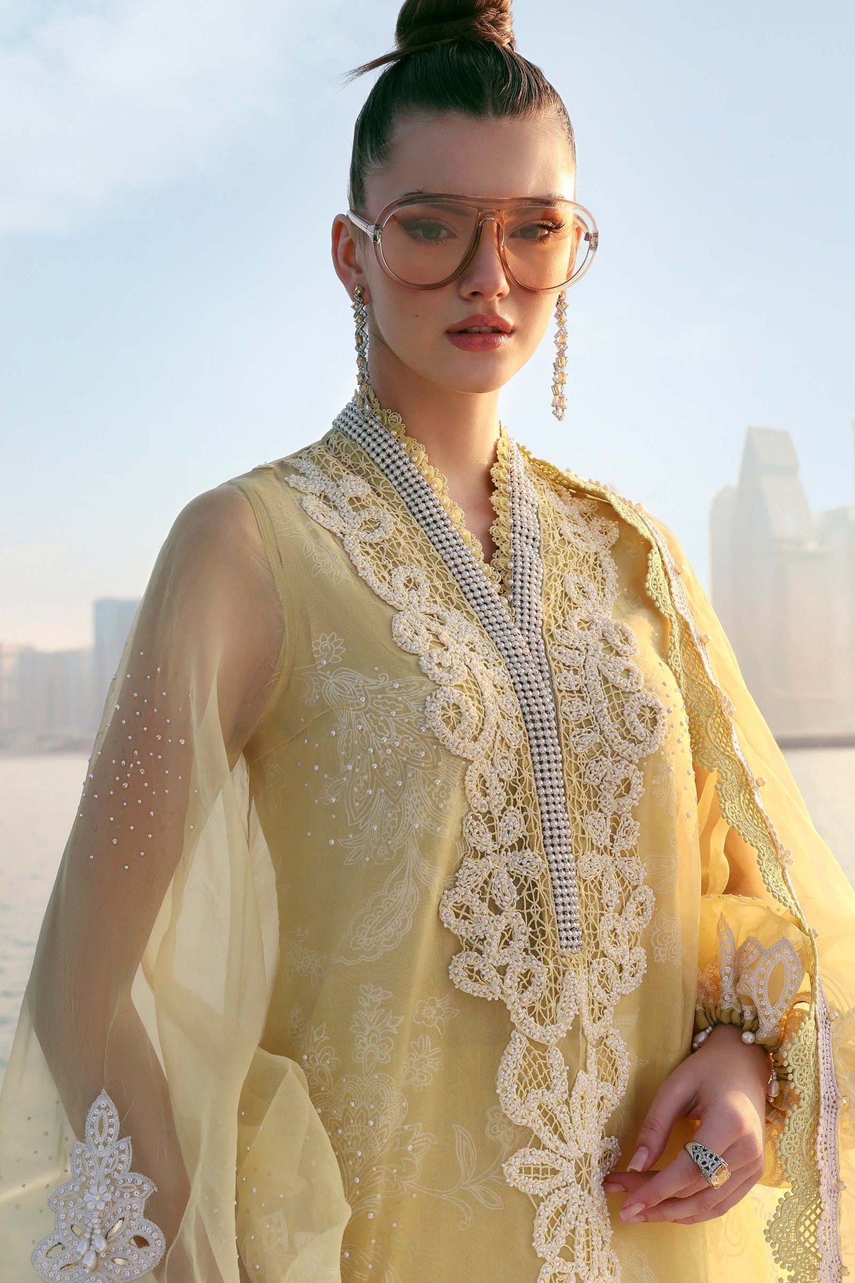 Maria B | Lawn 26 | D-2604-A - by Libayah - Registered Vendor of : Maria B - 100% Original Designer Dress