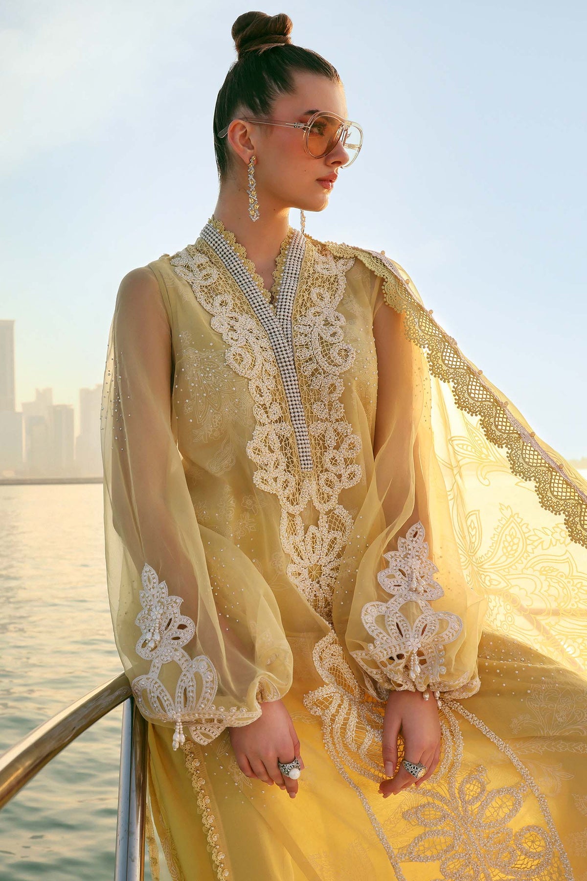 Maria B | Lawn 26 | D-2604-A - by Libayah - Registered Vendor of : Maria B - 100% Original Designer Dress