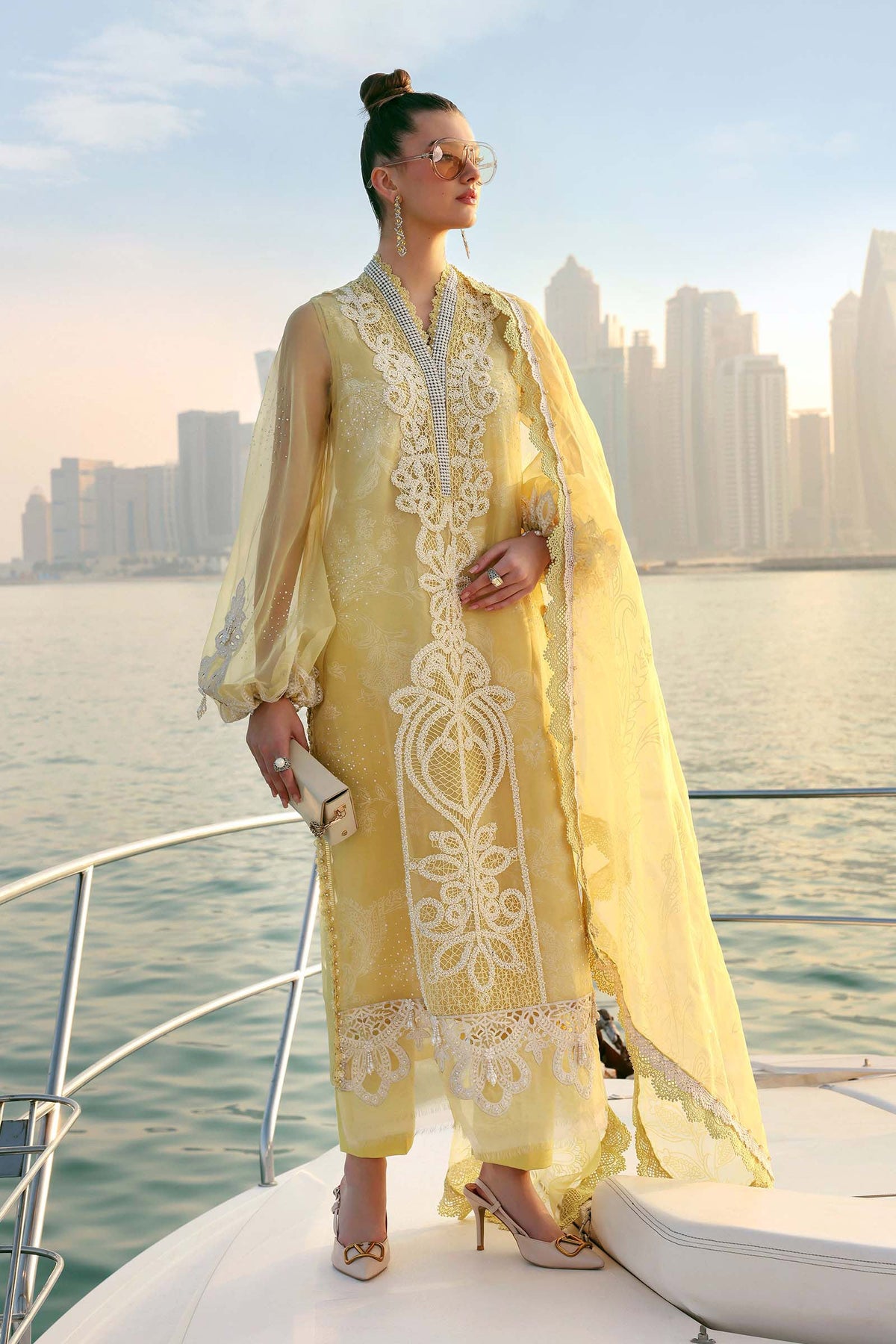 Maria B | Lawn 26 | D-2604-A - by Libayah - Registered Vendor of : Maria B - 100% Original Designer Dress
