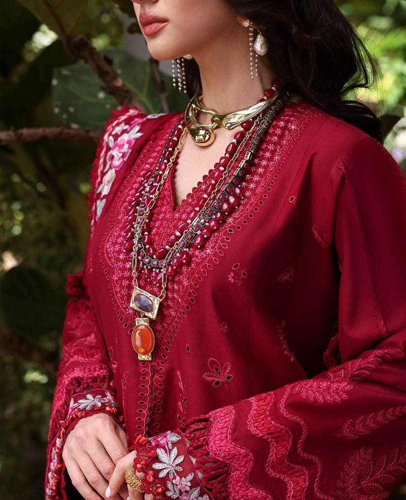 Republic Womenswear | Kalani Eid Luxury Lawn 25 | D4-A - Rhea by Republic Womenswear - Designer Dress - Type: Ladies Clothes - Available at Libayah - 100% Original