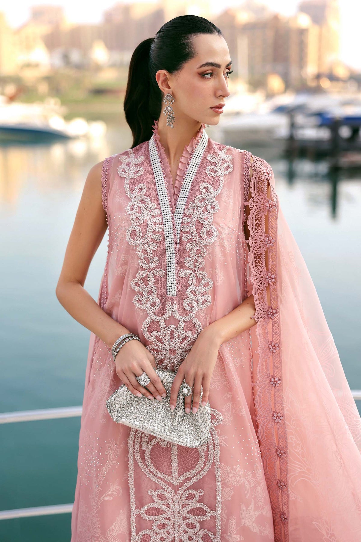 Maria B | Lawn 26 | D-2604-B - by Libayah - Registered Vendor of : Maria B - 100% Original Designer Dress