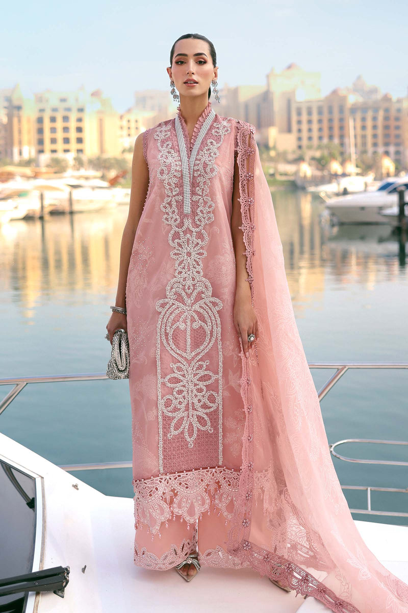 Maria B | Lawn 26 | D-2604-B - by Libayah - Registered Vendor of : Maria B - 100% Original Designer Dress