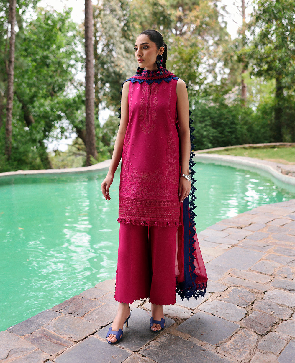Republic Womenswear | Talia Luxury Lawn 25 | D4-B - Lysa by Republic Womenswear - Designer Dress - Type: Ladies Clothes - Available at Libayah - 100% Original