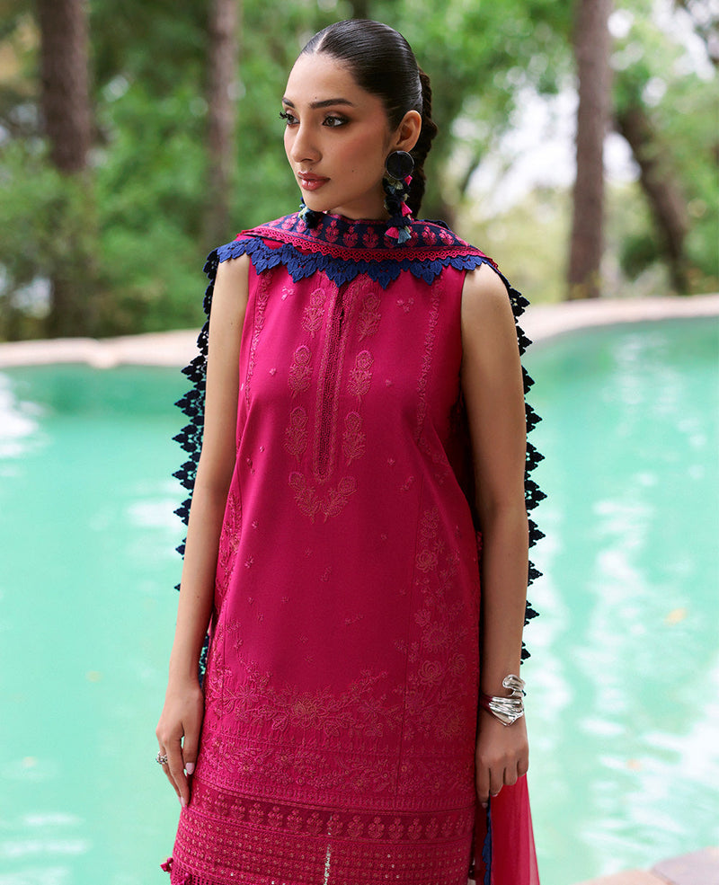 Republic Womenswear | Talia Luxury Lawn 25 | D4-B - Lysa by Republic Womenswear - Designer Dress - Type: Ladies Clothes - Available at Libayah - 100% Original