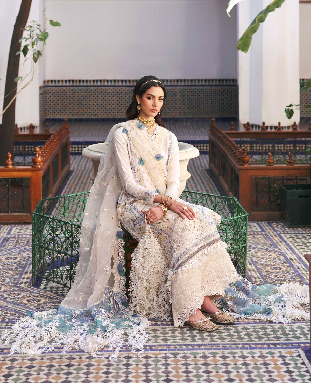 Republic Womenswear | Reine Luxury Lawn 26 | Nola by Republic Womenswear - Designer Dress  - Type : Ladies Clothes - Available at Libayah - 100% Original 