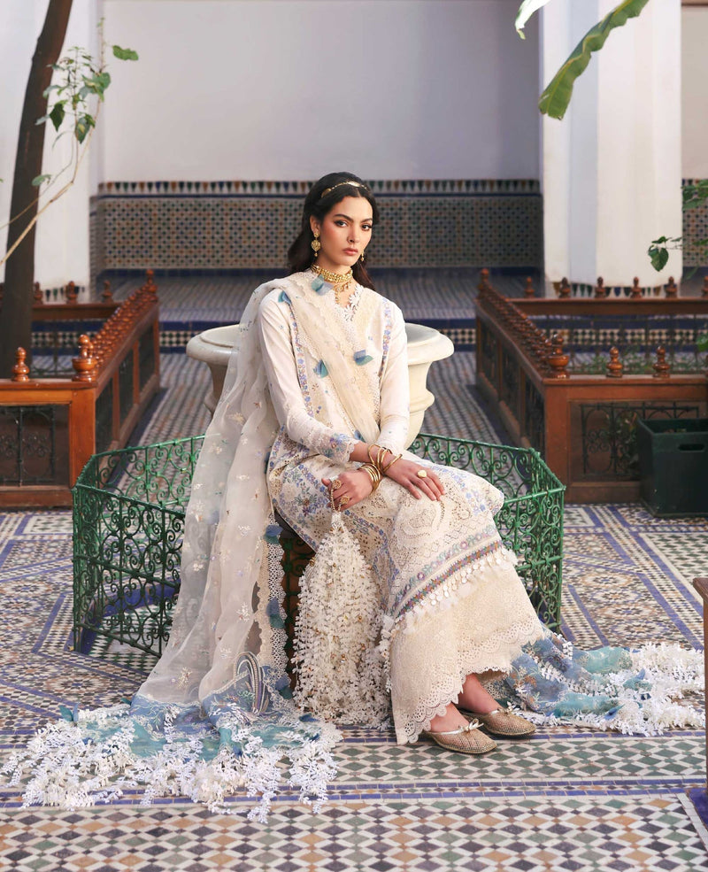 Republic Womenswear | Reine Luxury Lawn 26 | Nola by Republic Womenswear - Designer Dress  - Type : Ladies Clothes - Available at Libayah - 100% Original 