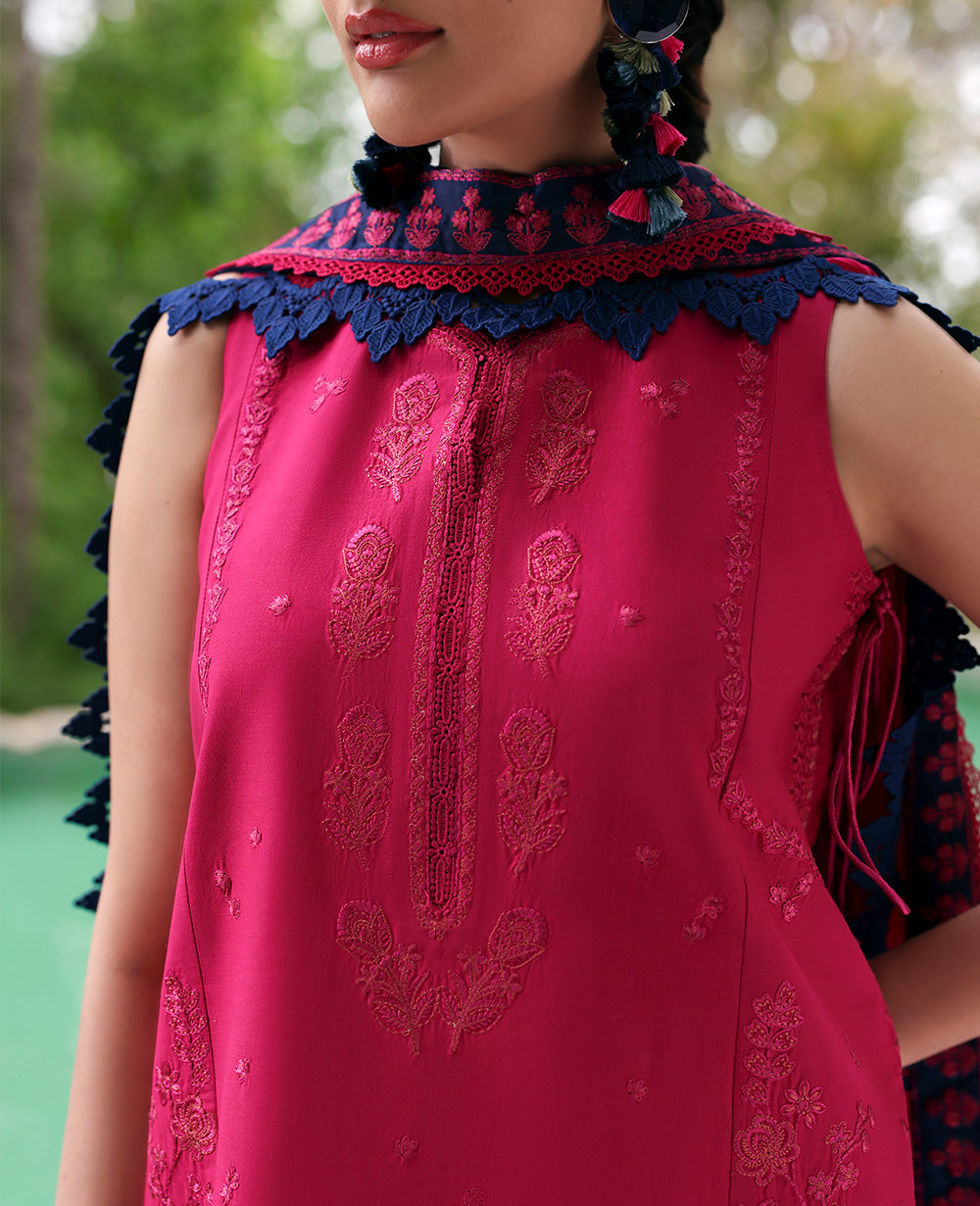 Republic Womenswear | Talia Luxury Lawn 25 | D4-B - Lysa by Republic Womenswear - Designer Dress - Type: Ladies Clothes - Available at Libayah - 100% Original