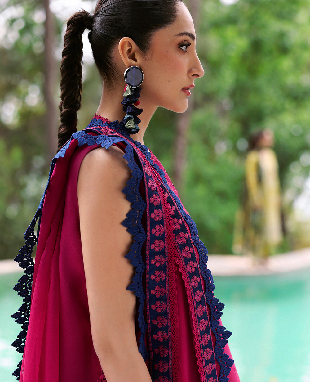 Republic Womenswear | Talia Luxury Lawn 25 | D4-B - Lysa by Republic Womenswear - Designer Dress - Type: Ladies Clothes - Available at Libayah - 100% Original