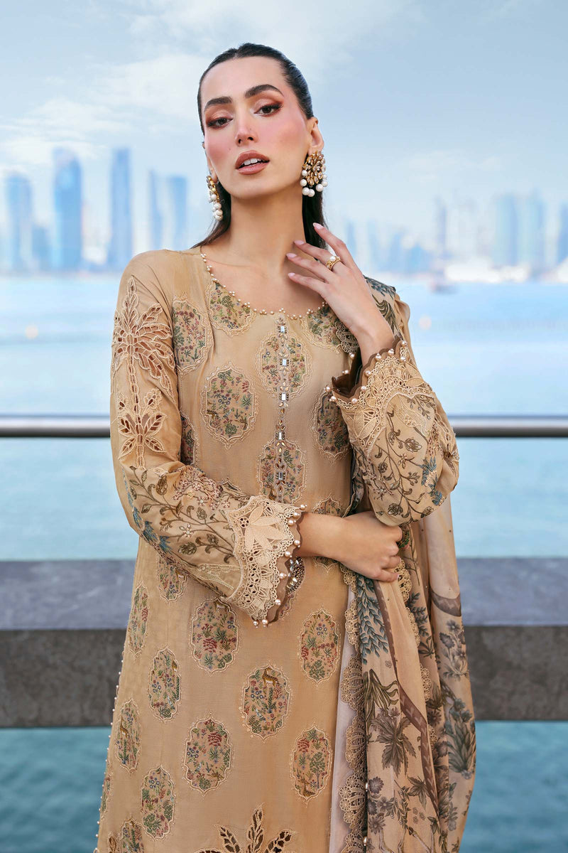 Maria B | Lawn 26 | D-2605-A - by Libayah - Registered Vendor of : Maria B - 100% Original Designer Dress