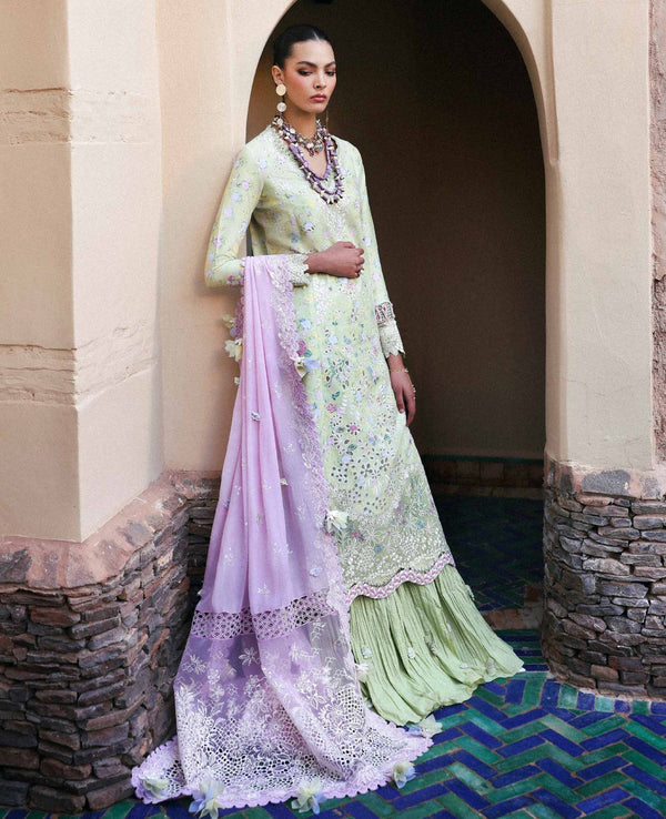 Republic Womenswear | Reine Luxury Lawn 26 | Perla by Republic Womenswear - Designer Dress  - Type : Ladies Clothes - Available at Libayah - 100% Original 