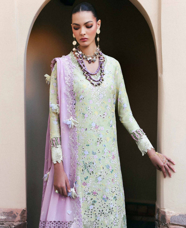 Republic Womenswear | Reine Luxury Lawn 26 | Perla by Republic Womenswear - Designer Dress  - Type : Ladies Clothes - Available at Libayah - 100% Original 