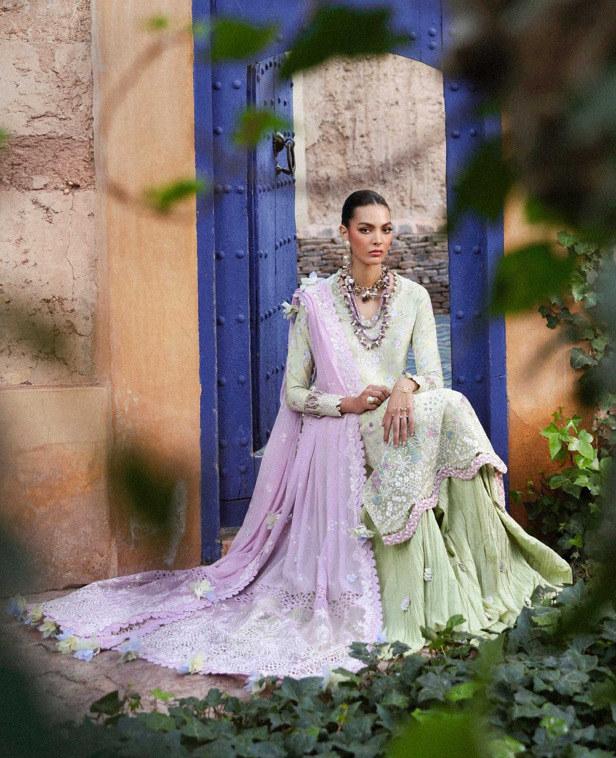 Republic Womenswear | Reine Luxury Lawn 26 | Perla by Republic Womenswear - Designer Dress  - Type : Ladies Clothes - Available at Libayah - 100% Original 