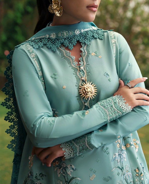 Republic Womenswear | Talia Luxury Lawn 25 | D5-A - Kaeliya by Republic Womenswear - Designer Dress - Type: Ladies Clothes - Available at Libayah - 100% Original