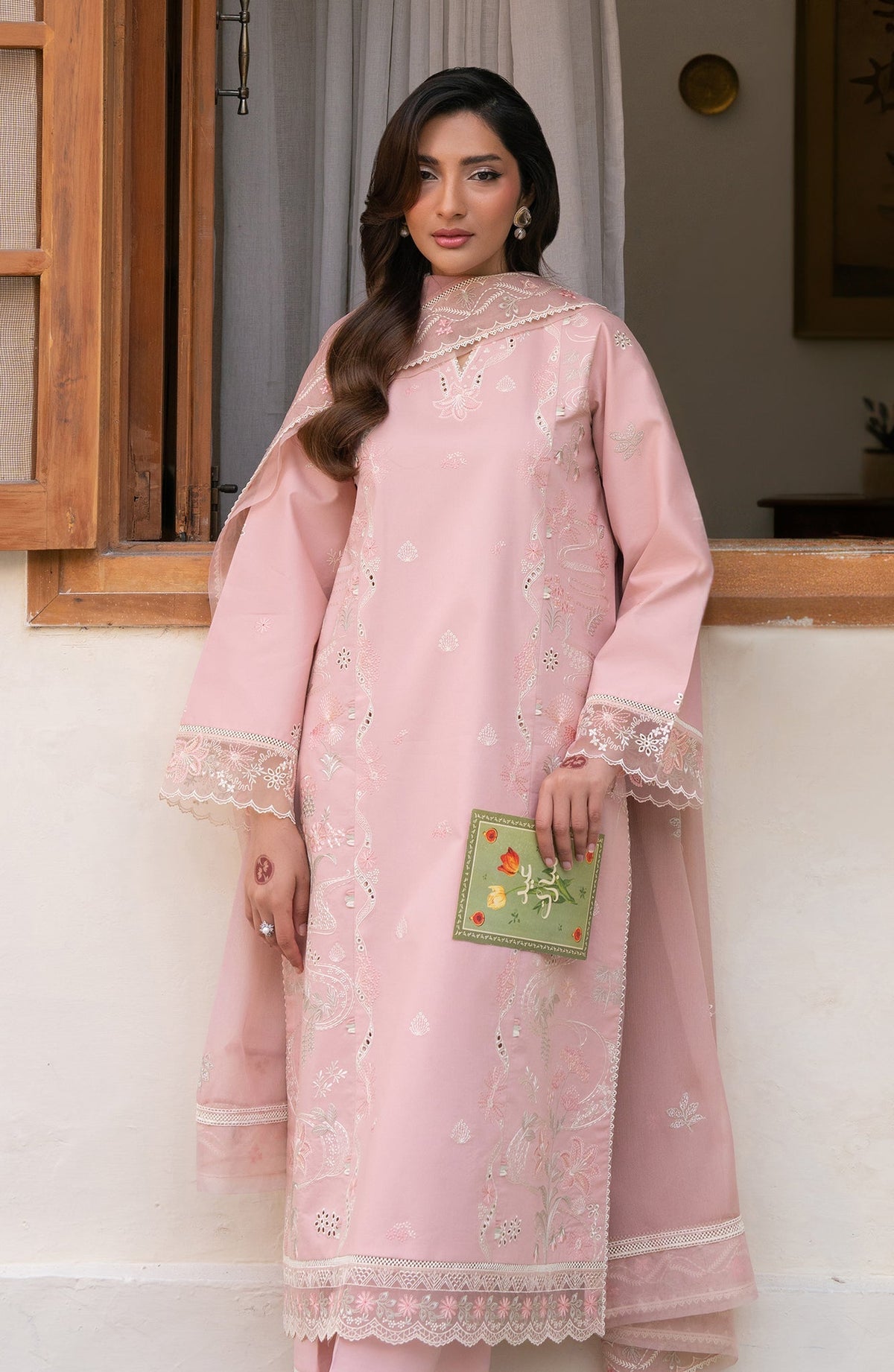 Seran | Luxury Lawn | Mehrin by Seran - Designer Dress  - Type : Ladies Clothes - Available at Libayah - 100% Original 