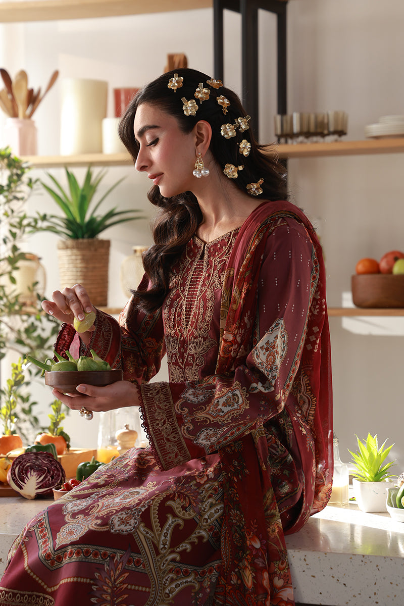 Gulaal | Delia Lawn 26 | Reva - Designer Dress - Type : Ladies Clothes - Available at Libayah - 100% Original