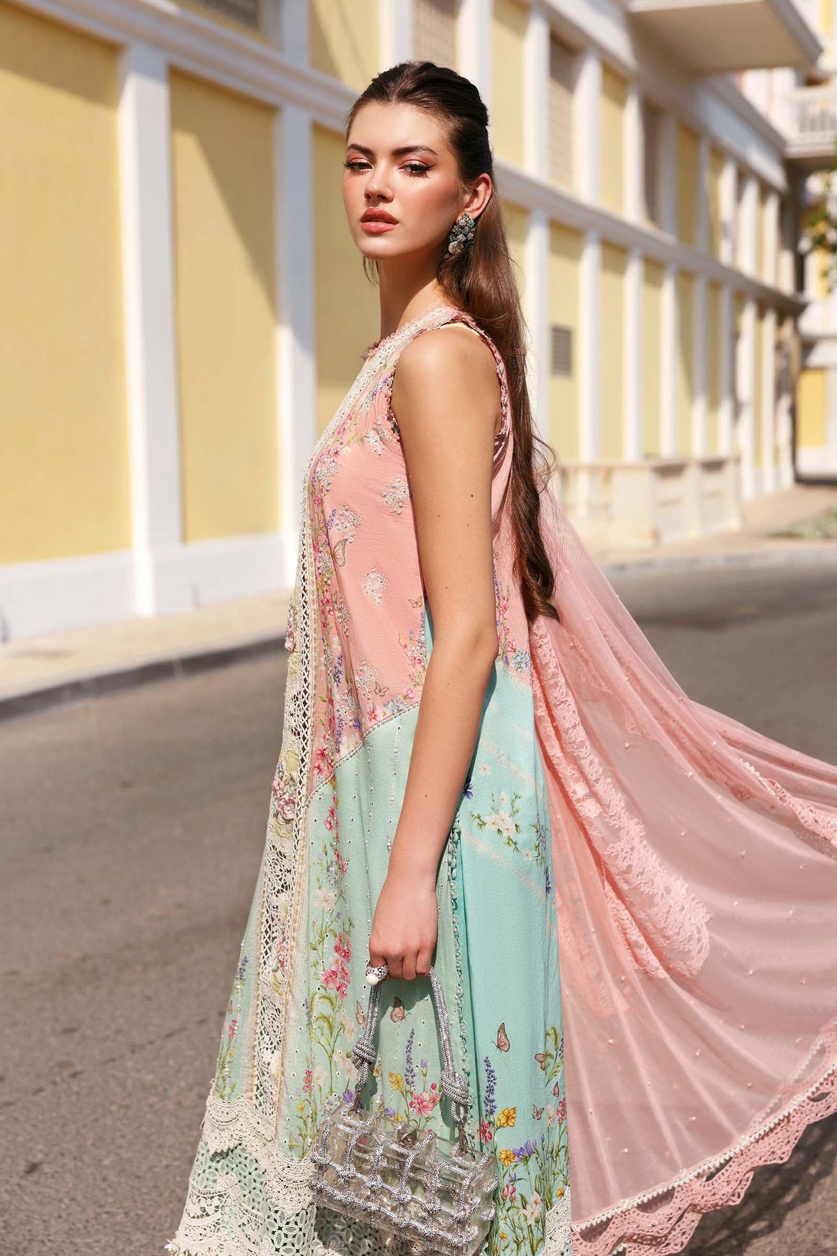 Maria B | Lawn 26 | D-2606-A - by Libayah - Registered Vendor of : Maria B - 100% Original Designer Dress
