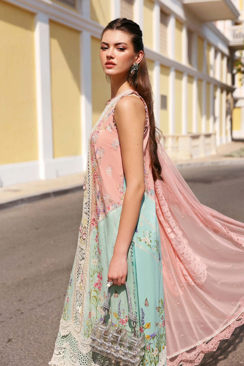 Maria B | Lawn 26 | D-2606-A - by Libayah - Registered Vendor of : Maria B - 100% Original Designer Dress