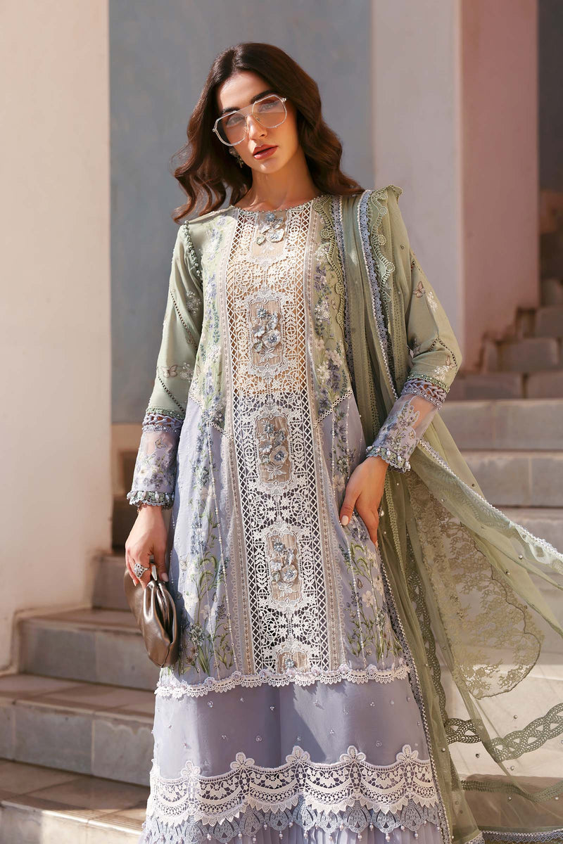 Maria B | Lawn 26 | D-2606-B - by Libayah - Registered Vendor of : Maria B - 100% Original Designer Dress