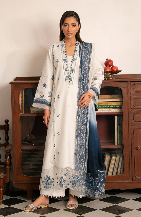 Seran | Luxury Lawn |Raen by Seran - Designer Dress  - Type : Ladies Clothes - Available at Libayah - 100% Original 