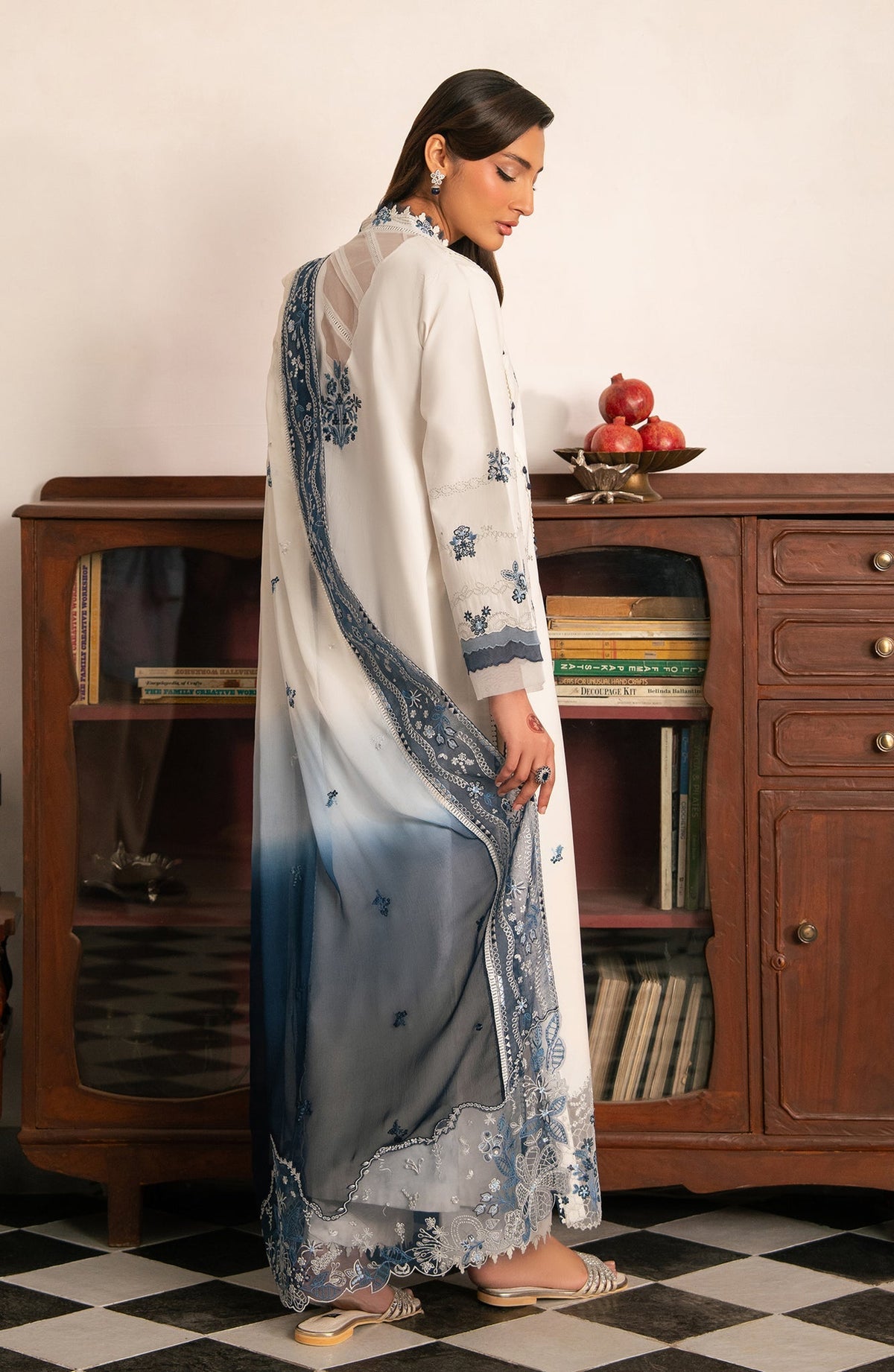 Seran | Luxury Lawn |Raen by Seran - Designer Dress  - Type : Ladies Clothes - Available at Libayah - 100% Original 