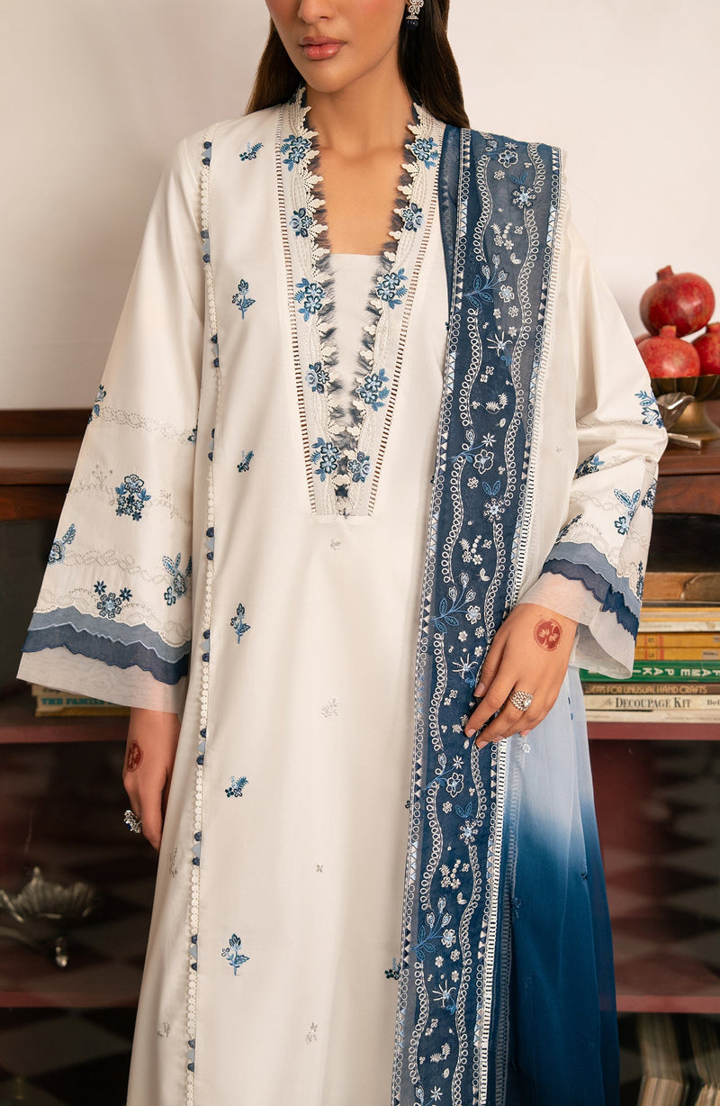 Seran | Luxury Lawn |Raen by Seran - Designer Dress  - Type : Ladies Clothes - Available at Libayah - 100% Original 
