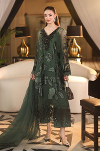 Maria B | Royale Tea Affair | MPC-26-207-Pine Green by Maria B - Designer Dress  - Type : Ladies Clothes - Available at Libayah - 100% Original 