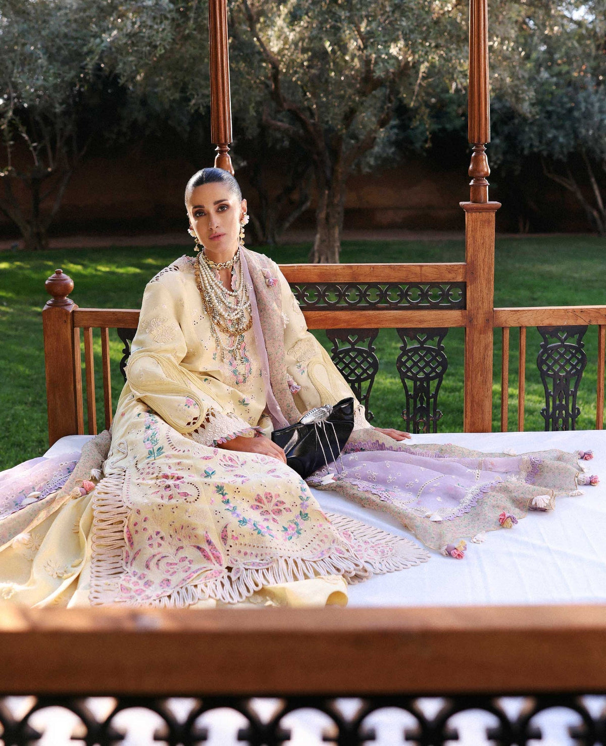 Republic Womenswear | Reine Luxury Lawn 26 | Lumi by Republic Womenswear - Designer Dress  - Type : Ladies Clothes - Available at Libayah - 100% Original 