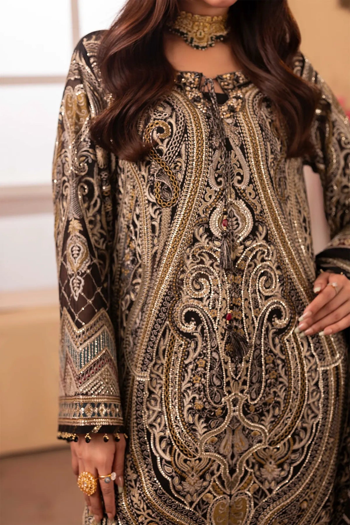 Adans Libas | Barroco Formals 25 | Barroco 1556 by Adans Libas - Designer Dress - Type : Ladies Clothes - Available at Libayah - 100% Original 