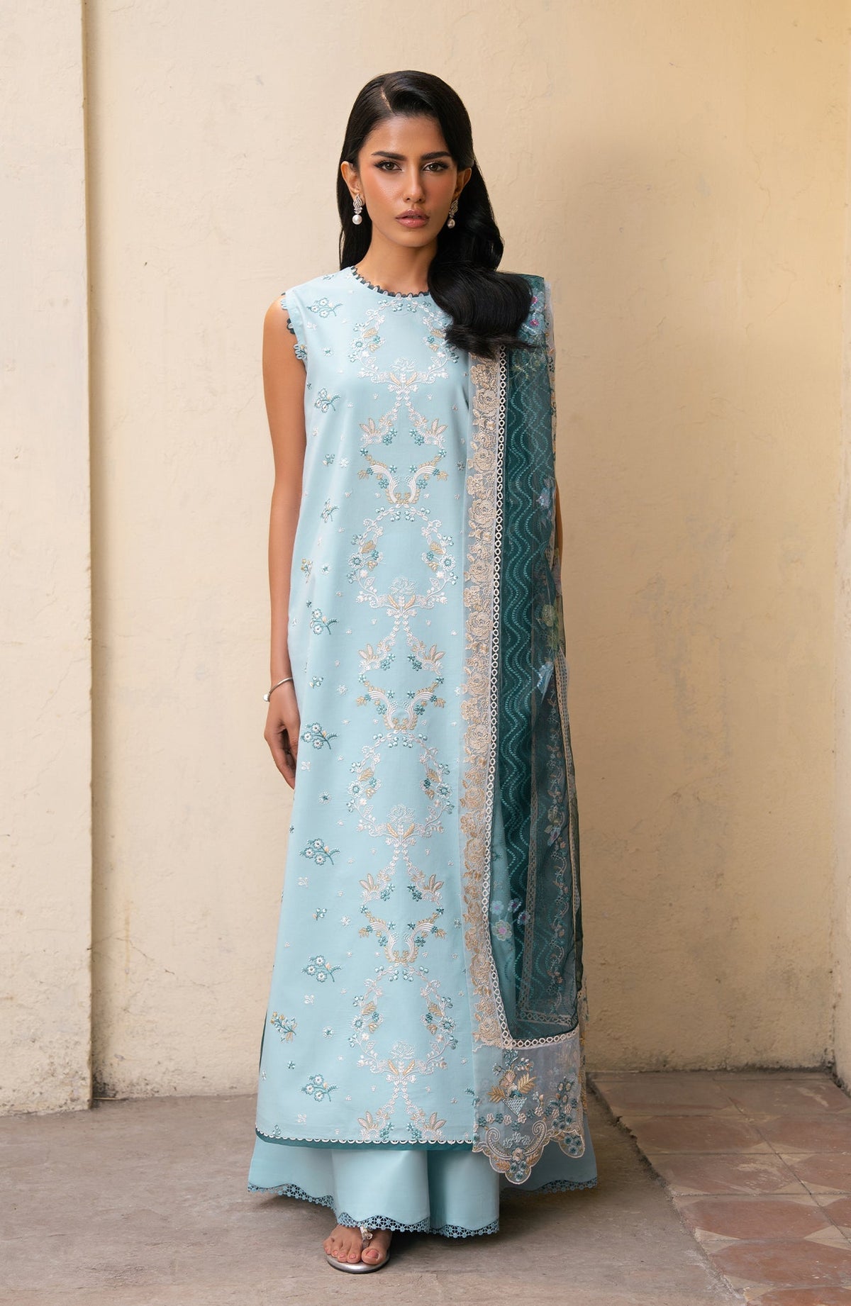 Seran | Luxury Lawn | Inaya by Seran - Designer Dress  - Type : Ladies Clothes - Available at Libayah - 100% Original 